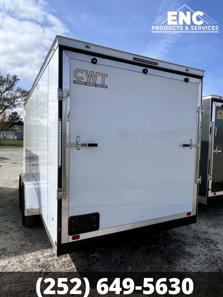 7x18 Covered Wagon Enclosed Cargo