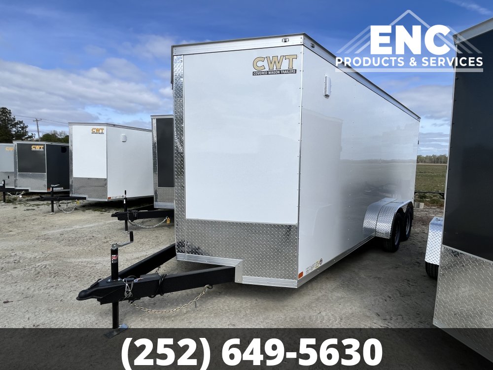 7x18 Covered Wagon Enclosed Cargo