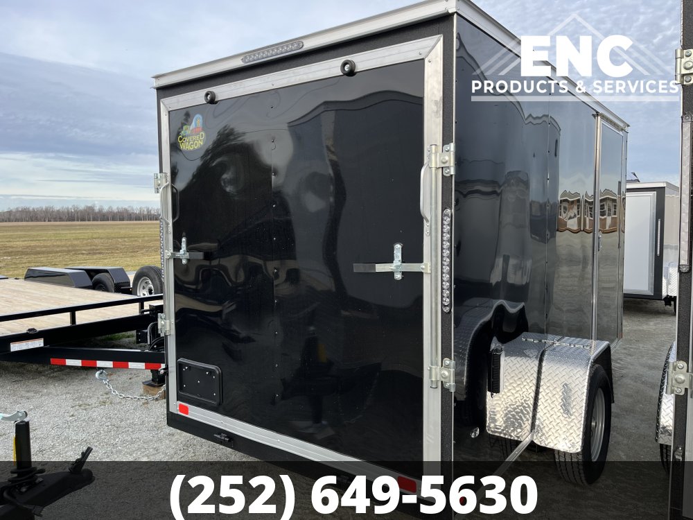 6x12 Covered Wagon Trailers Enclosed Cargo