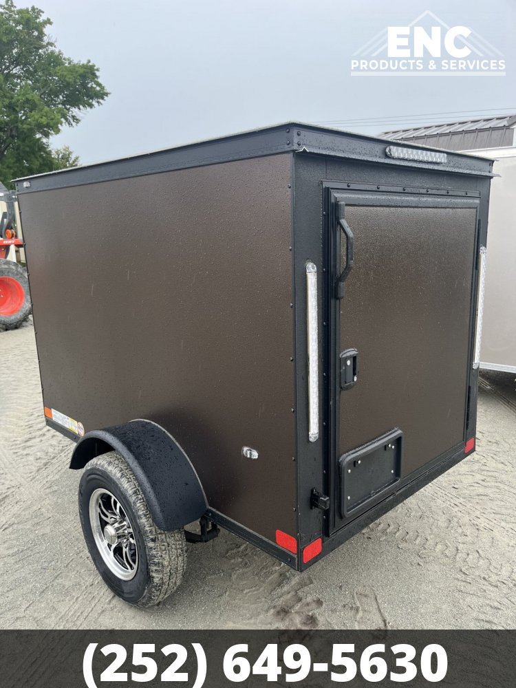 4x6 Covered Wagon Trailers Enclosed Cargo