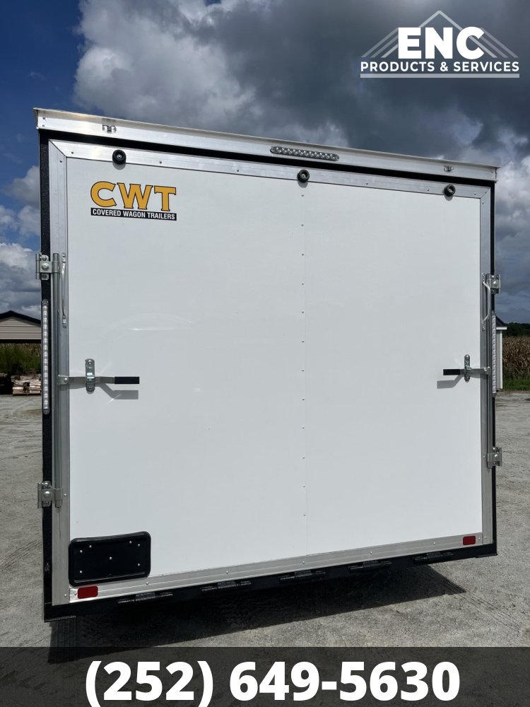 8.5x20 Covered Wagon Trailers Enclosed Cargo