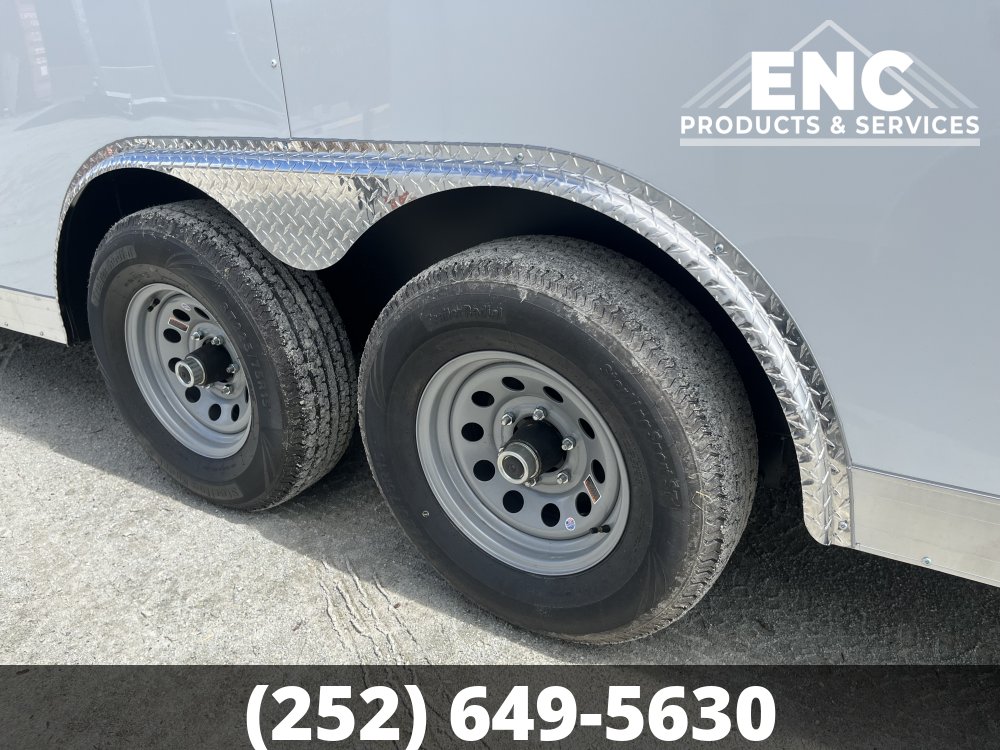 8.5x20 Covered Wagon Trailers Enclosed Cargo