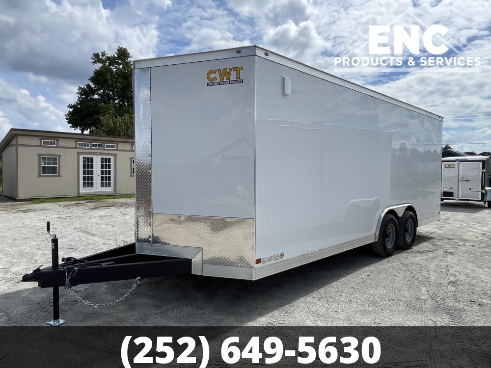 8.5x20 Covered Wagon Trailers Enclosed Cargo