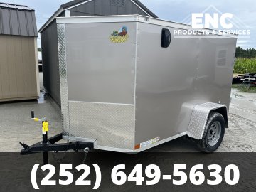5x8 Covered Wagon Trailers Enclosed Cargo
