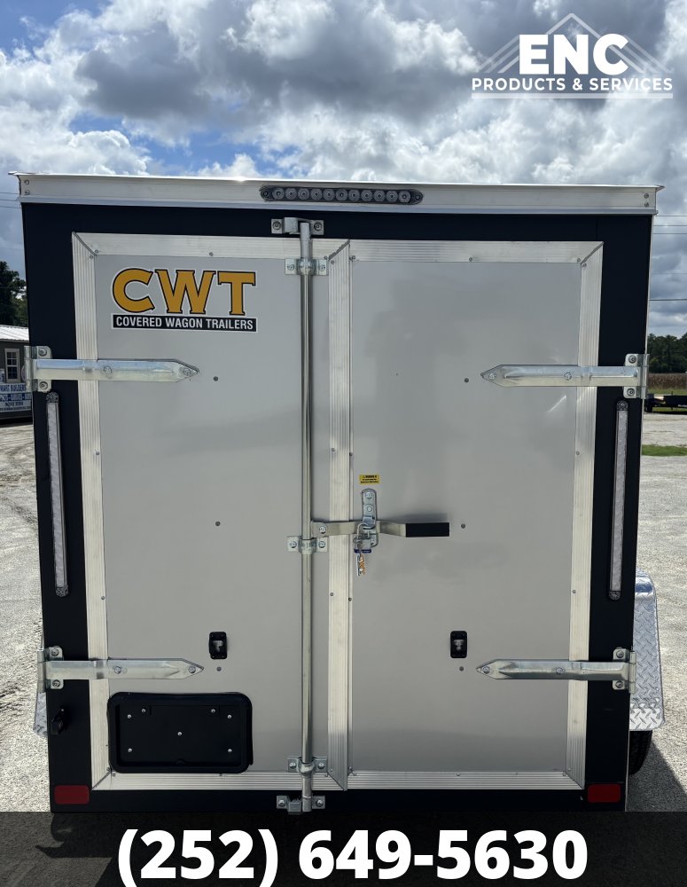 5x8 Covered Wagon Trailers Enclosed Cargo