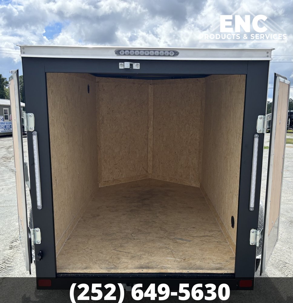 5x8 Covered Wagon Trailers Enclosed Cargo