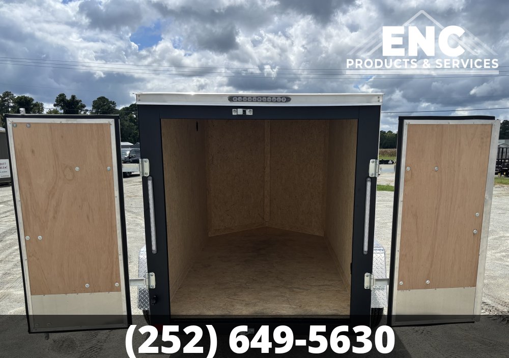 5x8 Covered Wagon Trailers Enclosed Cargo