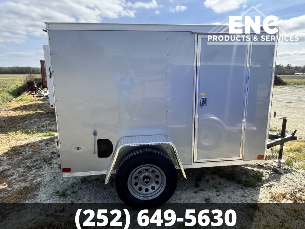 5x8 Covered Wagon Enclosed Cargo