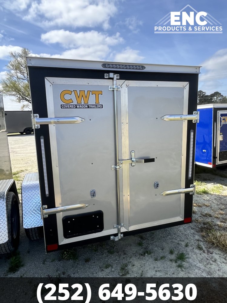 5x8 Covered Wagon Enclosed Cargo