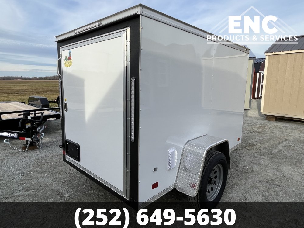 5x8 Covered Wagon Trailers Enclosed Cargo