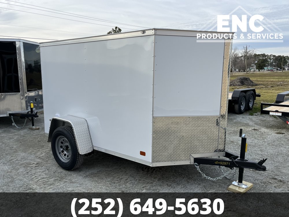 5x8 Covered Wagon Trailers Enclosed Cargo