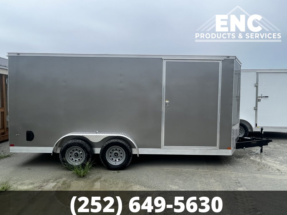 7x16 Covered Wagon Trailers Enclosed Cargo