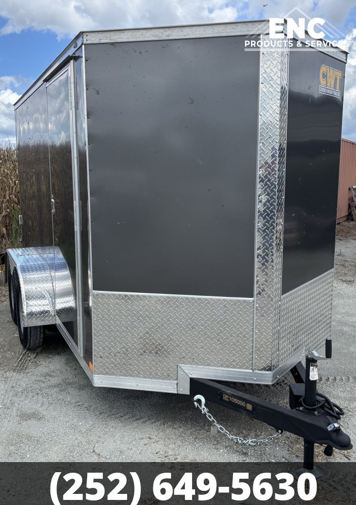 6x12 Covered Wagon Trailers Enclosed Cargo