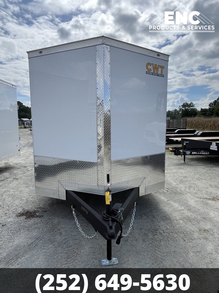 7x16 Covered Wagon Trailers Enclosed Cargo