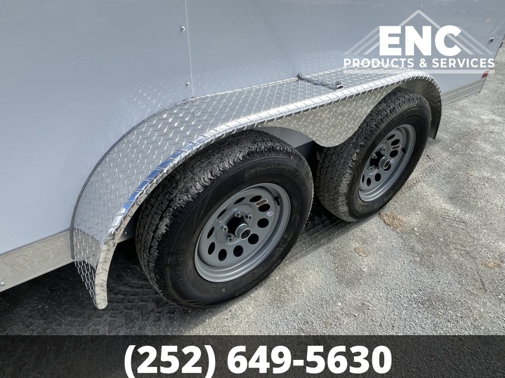 7x16 Covered Wagon Trailers Enclosed Cargo