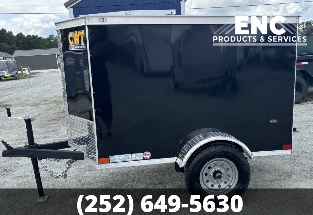 4x6 Covered Wagon Trailers Enclosed Cargo