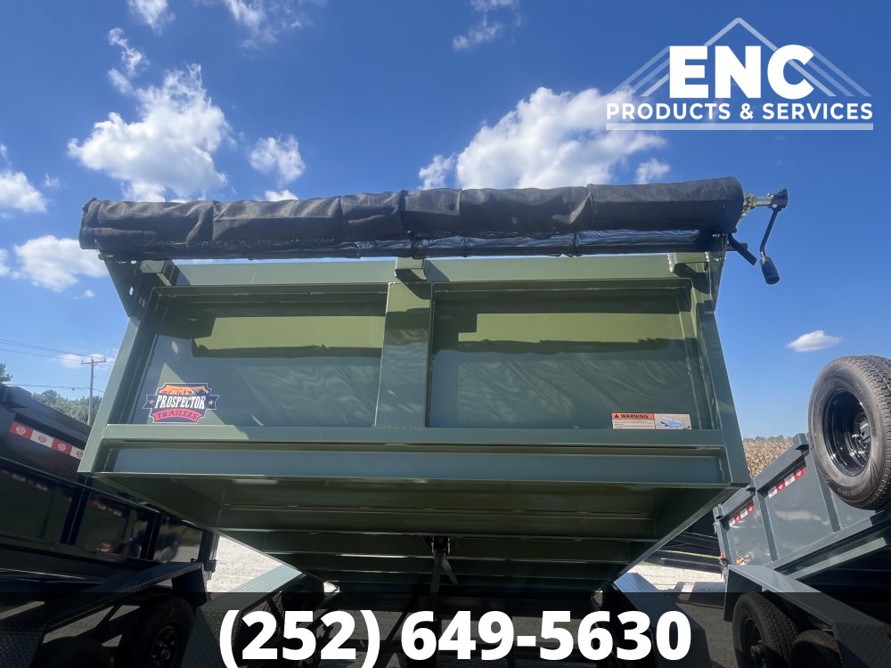 6x12 Prospector Trailers Dump