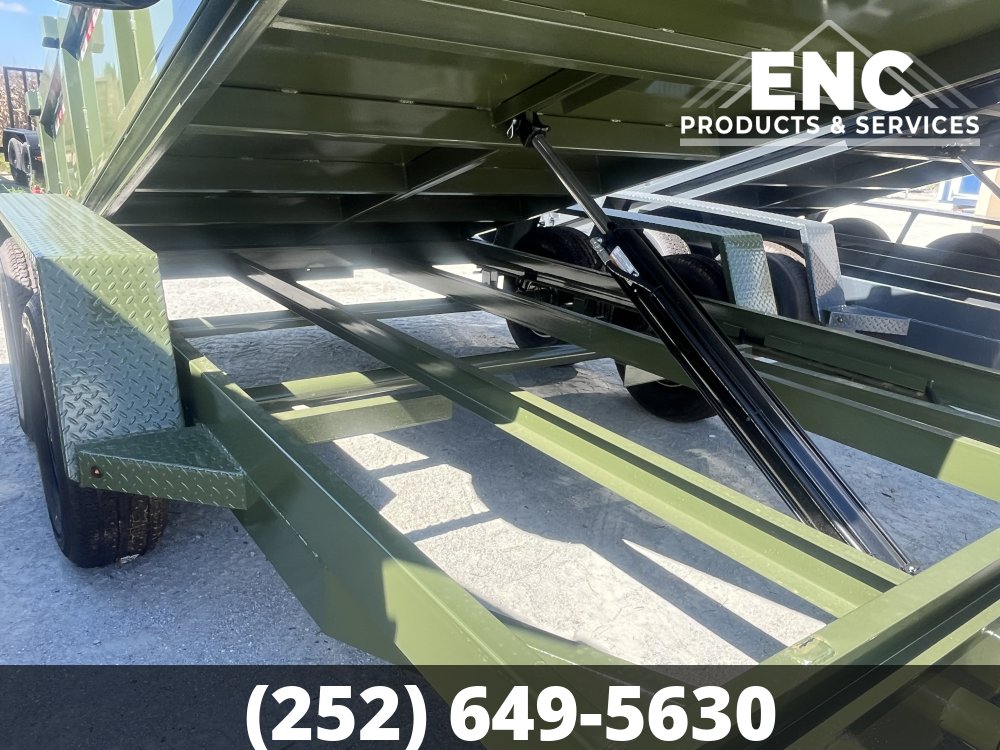 6x12 Prospector Trailers Dump