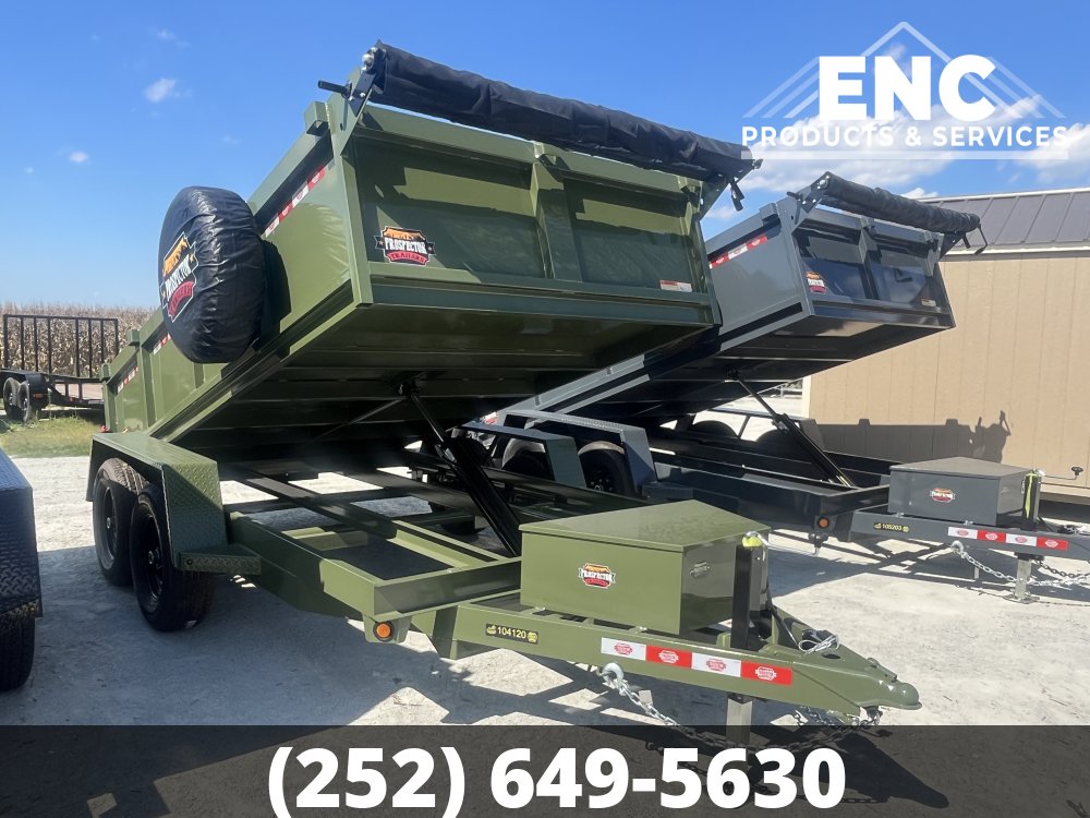 6x12 Prospector Trailers Dump