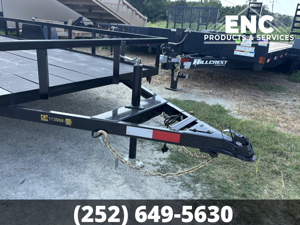 6.5x14 Covered Wagon Prospector Utility 3K Trailer with Cobra-Lined Deck
