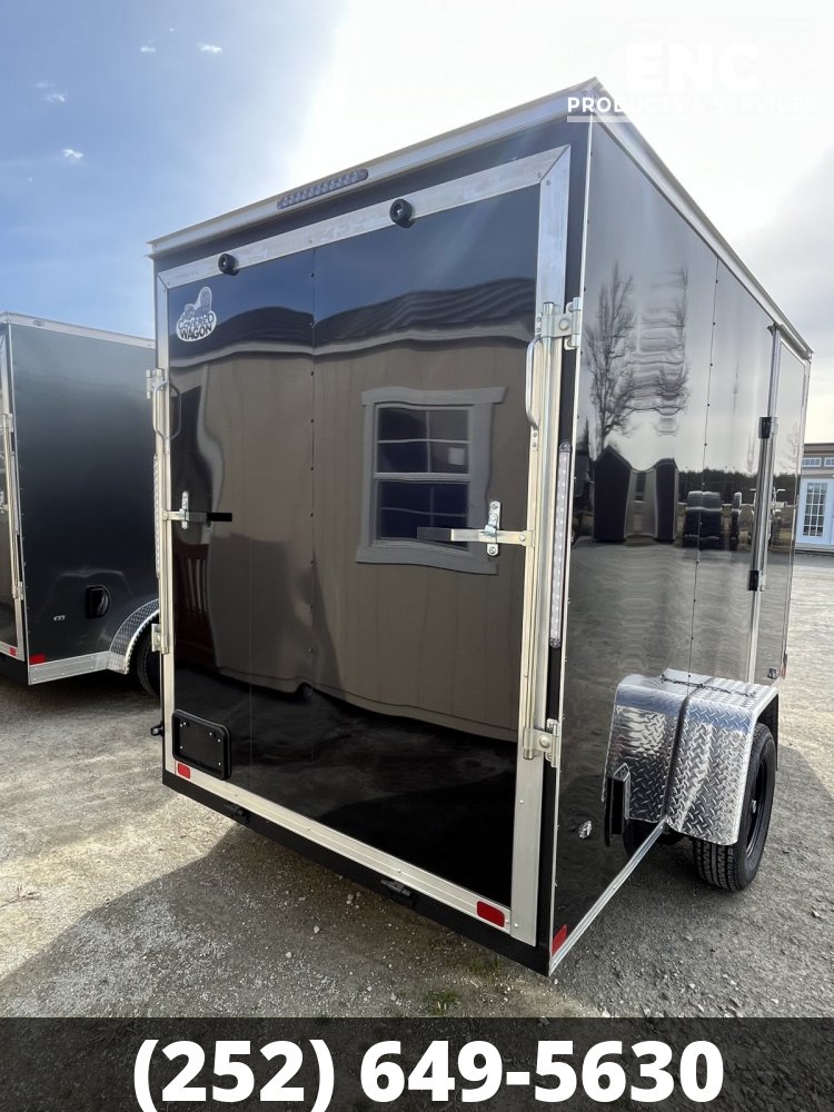 6x12 Covered Wagon Trailers Enclosed Cargo