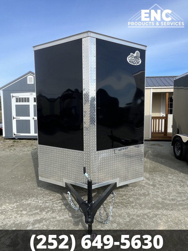 6x12 Covered Wagon Trailers Enclosed Cargo