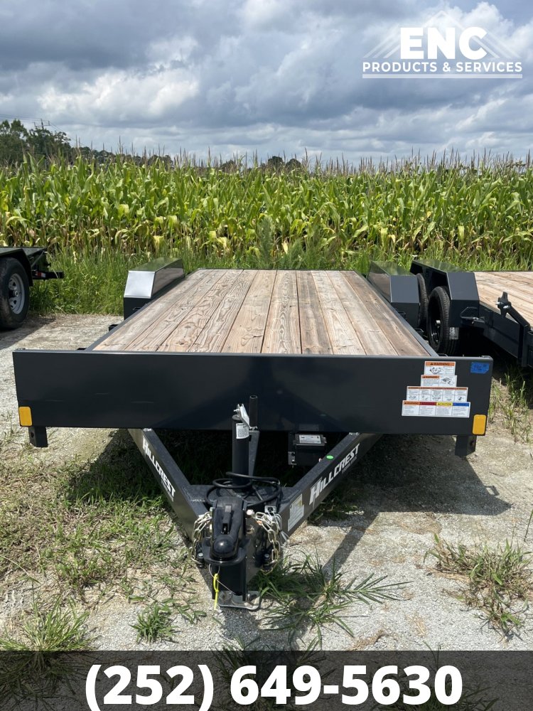 7x20 Hillcrest Flatbed Car Hauler