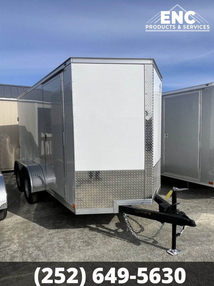 6x12 Covered Wagon Trailers Enclosed Cargo Tandem Axle