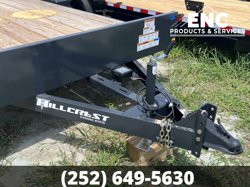 7x18 Hillcrest Flatbed Car Hauler