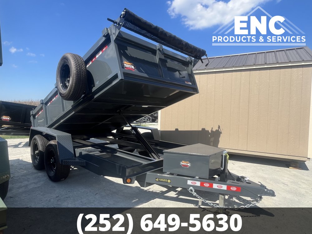 6x12 Prospector Trailers Dump