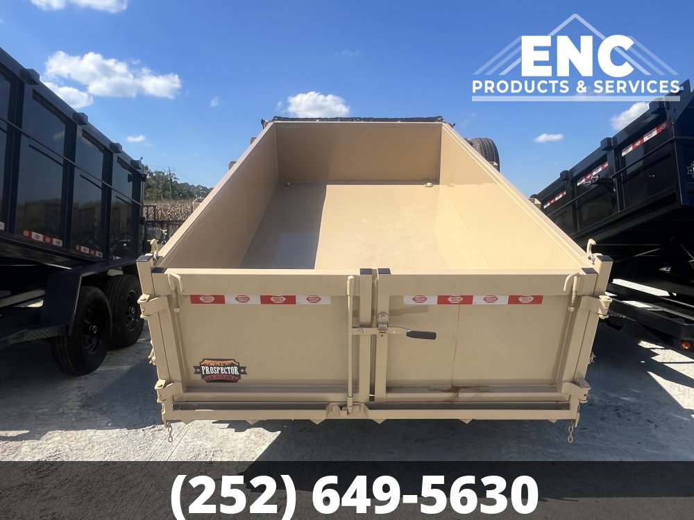 6x12 Prospector Trailers Dump