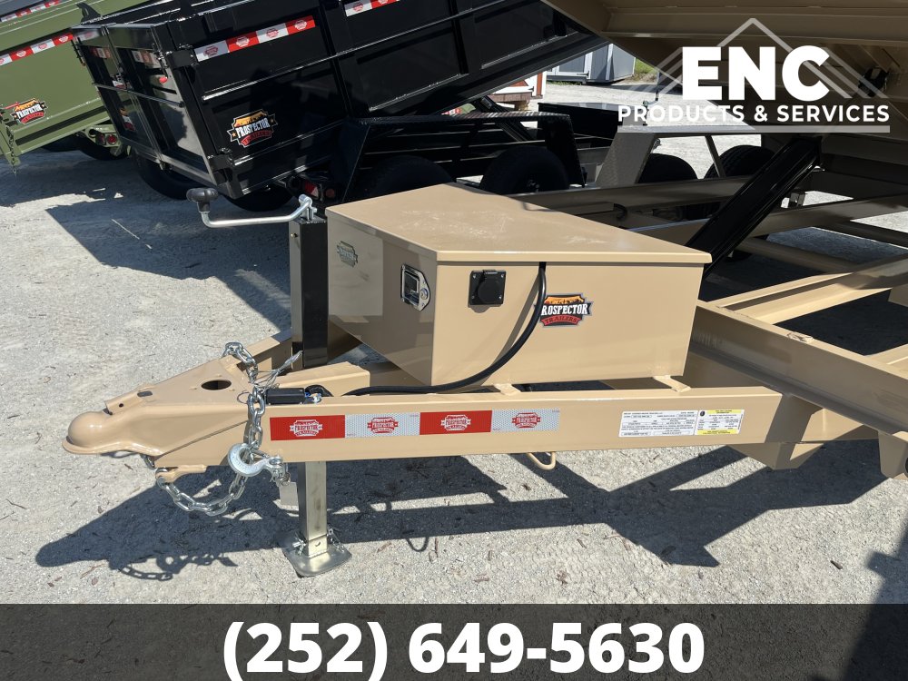 6x12 Prospector Trailers Dump