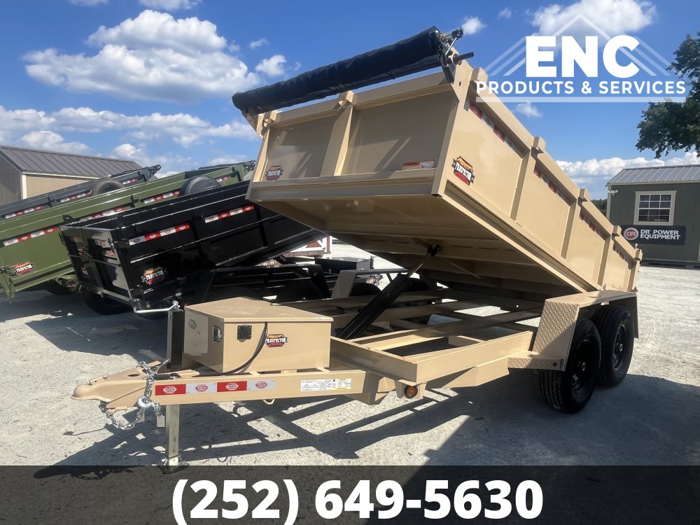 6x12 Prospector Trailers Dump