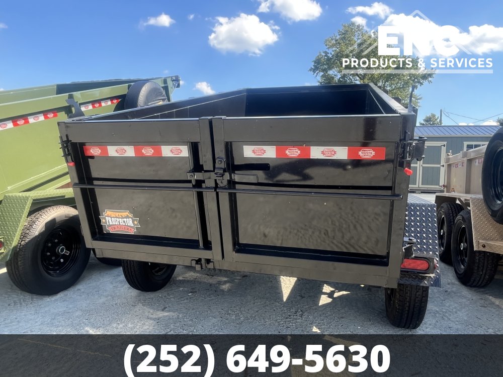 5x10 Prospector Trailers Dump