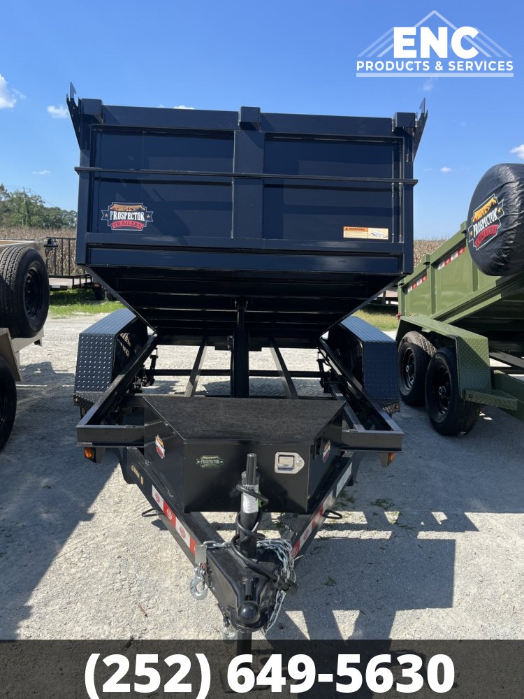 5x10 Prospector Trailers Dump