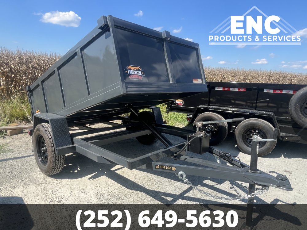 5x8 Prospector Trailers Dump