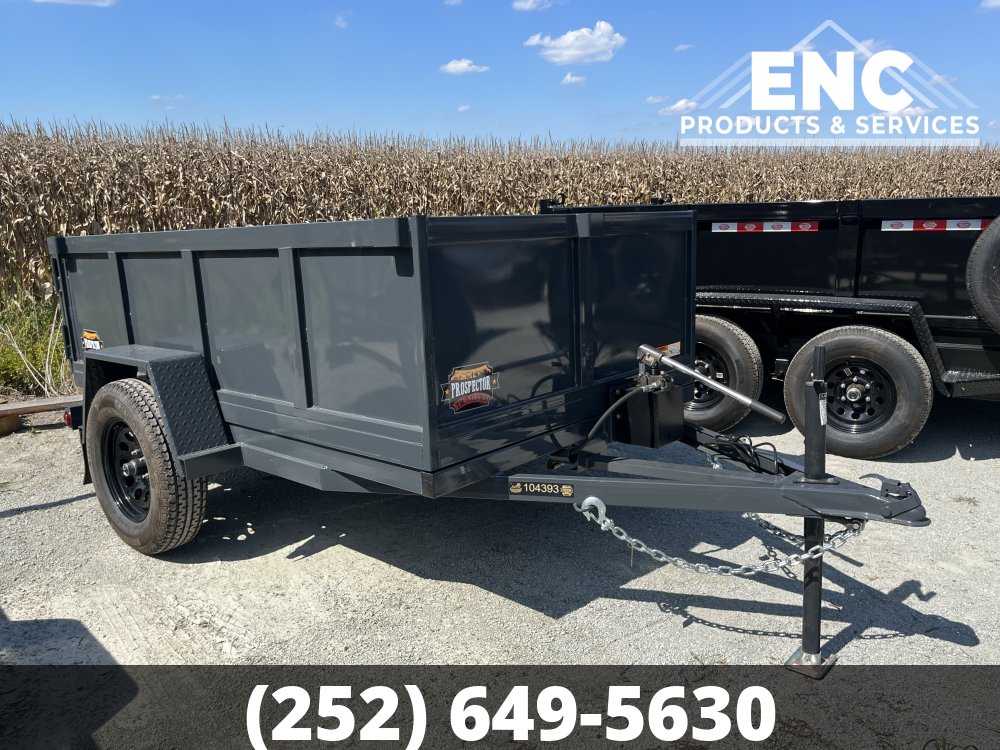 5x8 Prospector Trailers Dump