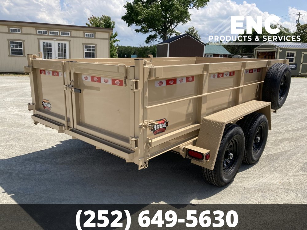 6x12 Prospector Trailers Dump