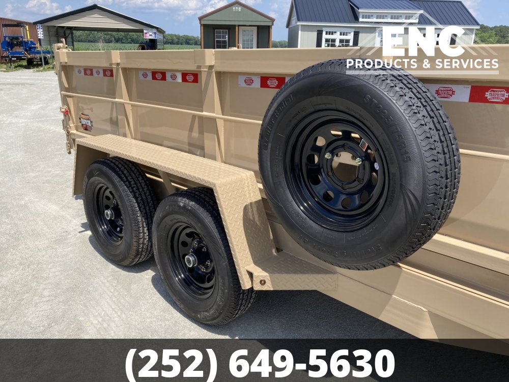 6x12 Prospector Trailers Dump