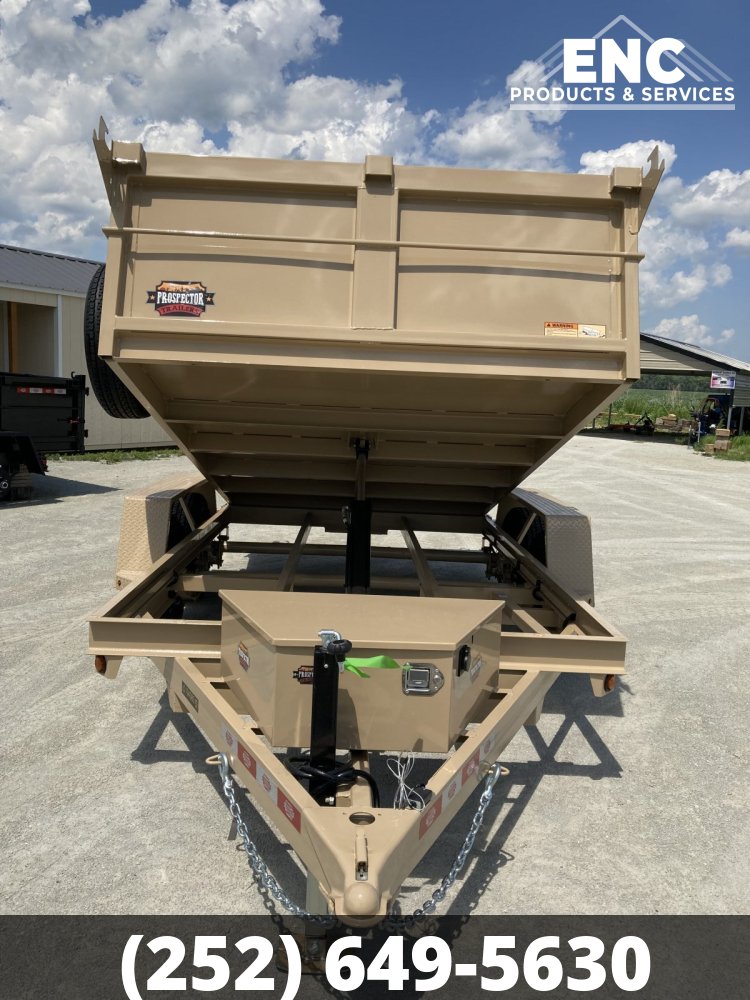 6x12 Prospector Trailers Dump