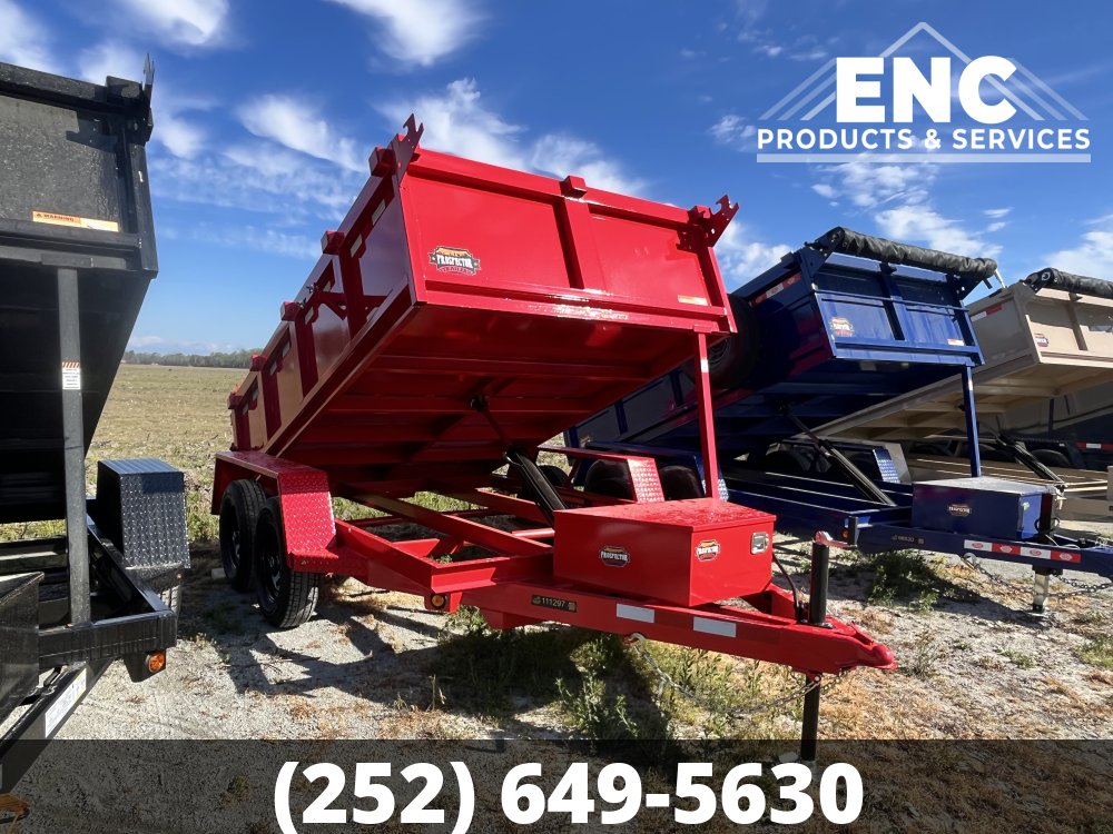 6x10 Prospector Trailers Dump