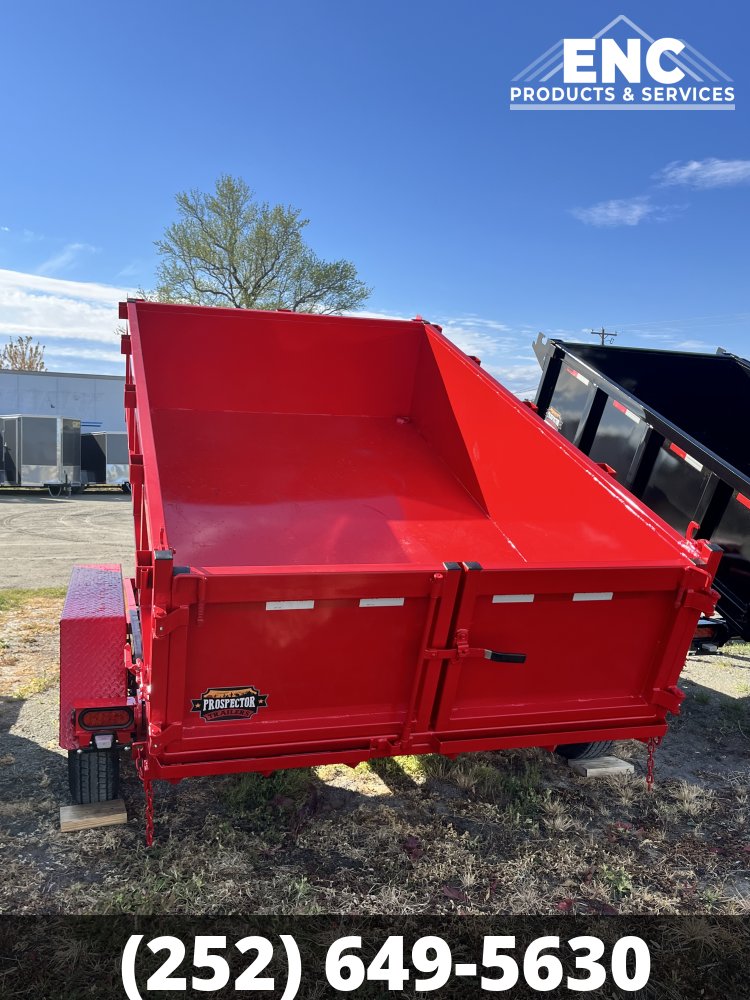 6x10 Prospector Trailers Dump