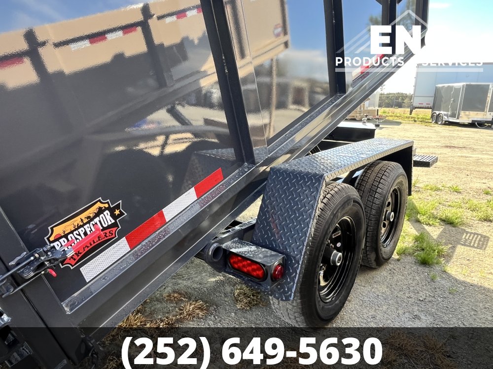 6x12 Prospector Trailers Dump