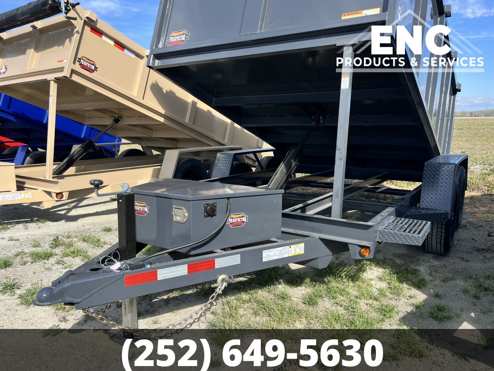 6x12 Prospector Trailers Dump