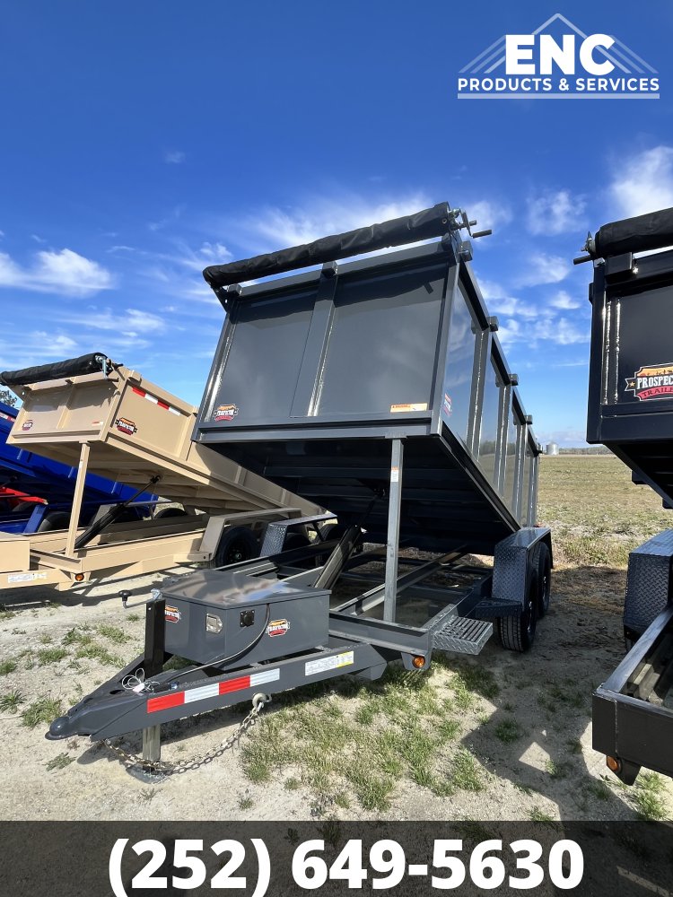 6x12 Prospector Trailers Dump