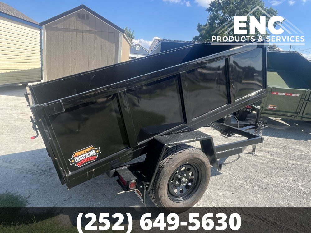 4x8 Prospector Trailers Dump