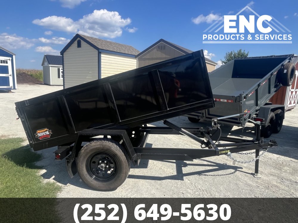 4x8 Prospector Trailers Dump