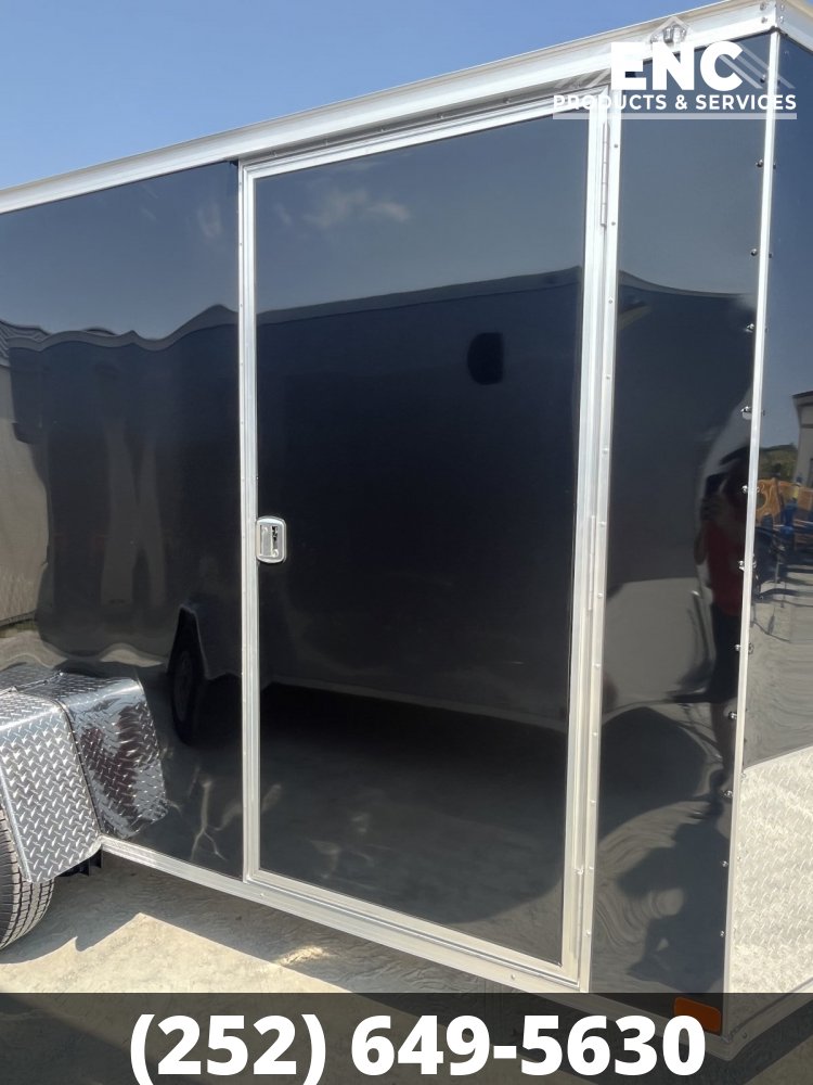 6x12 Covered Wagon Trailers Enclosed Cargo