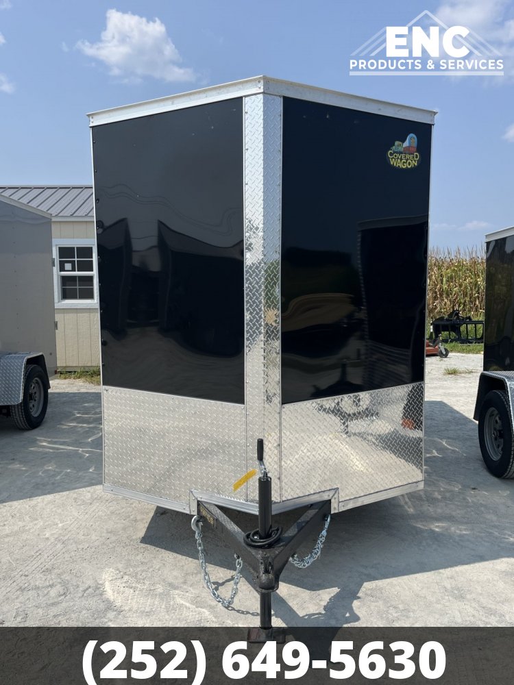 6x12 Covered Wagon Trailers Enclosed Cargo