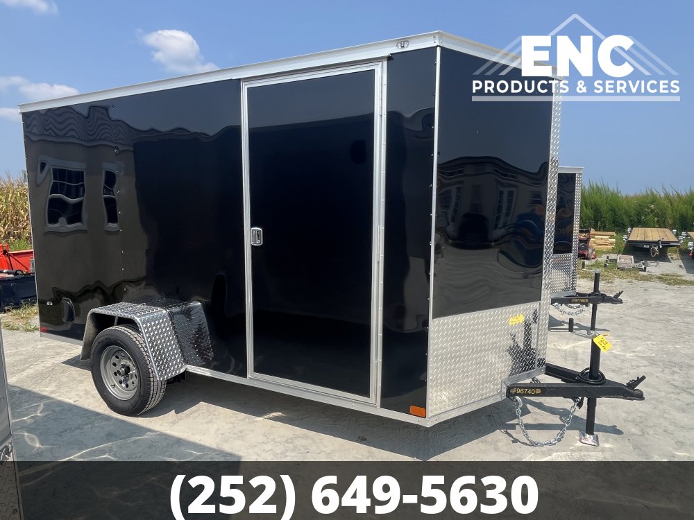 6x12 Covered Wagon Trailers Enclosed Cargo